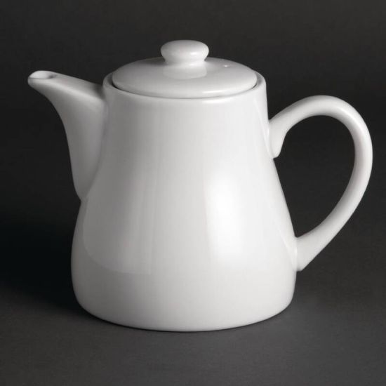 Olympia Whiteware Teapots 795ml 28oz Box of 4 URO U823