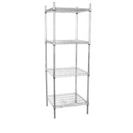 Vogue 4 Tier Wire Tower Unit 610x610mm