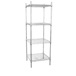 Vogue 4 Tier Wire Tower Unit 610x610mm Vogue 4 Tier Wire Tower Unit 610x610mm