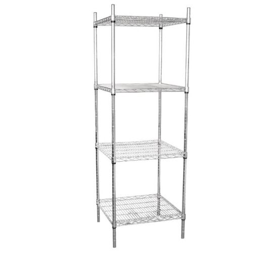 Vogue 4 Tier Wire Tower Unit 610x610mm URO U884