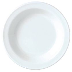 Steelite Simplicity White Butter Pad Dishes 102mm (Pack Of 24)