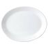 Steelite Simplicity White Oval Coupe Dishes 395mm (Pack Of 6)