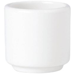 Steelite Simplicity White Footless Egg Cups 47mm (Pack Of 12) Steelite Simplicity White Footless Egg Cups 47mm (Pack Of 12)