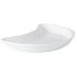 Steelite Simplicity White Crescent Salad Plates 202mm (Pack Of 12)