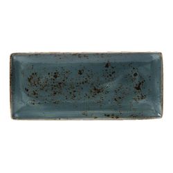 Steelite Craft Blue Rectangular Platters 370x 265mm (Pack Of 6)