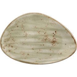 Steelite Craft Green Freestyle Plates 370mm (Pack Of 6) Steelite Craft Green Freestyle Plates 370mm (Pack Of 6)