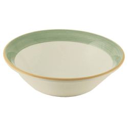 Steelite Rio Green Soup Plates 215mm (Pack Of 24)