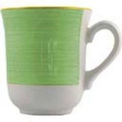 Steelite Rio Green Club Mugs 285ml (Pack Of 36) Steelite Rio Green Club Mugs 285ml (Pack Of 36)