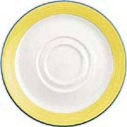 Steelite Rio Yellow Saucers 145mm (Pack Of 36)