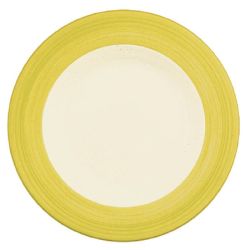 Steelite Rio Yellow Slimline Plates 202mm (Pack Of 24)