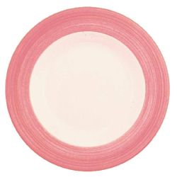Steelite Rio Pink Slimline Plates 255mm (Pack Of 24)