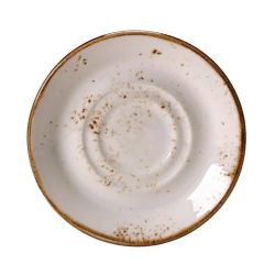 Steelite Craft White Stand And Saucer Double Well Large (Pack Of 36)