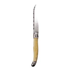 Laguiole Serrated Steak Knives Horn Handle (Pack Of 6)