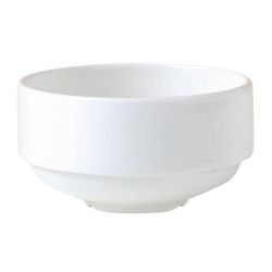Steelite Monaco White Stacking Unhandled Soup Cups 285ml (Pack Of 36) Steelite Monaco White Stacking Unhandled Soup Cups 285ml (Pack Of 36)