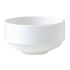 Steelite Monaco White Stacking Unhandled Soup Cups 285ml (Pack Of 36)
