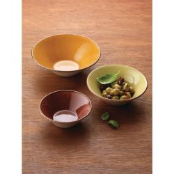 Steelite Terramesa Olive Essence Bowls 165mm (Pack Of 24)