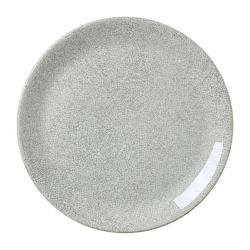 Steelite Ink Crackle Grey Coupe Plates 203mm (Pack Of 12)