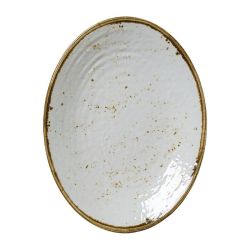 Steelite Craft Melamine Oval Plates White 260mm (Pack Of 6) Steelite Craft Melamine Oval Plates White 260mm (Pack Of 6)