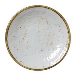 Steelite Craft Melamine Coupe Plates White 162mm (Pack Of 6) Steelite Craft Melamine Coupe Plates White 162mm (Pack Of 6)