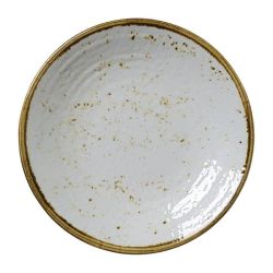 Steelite Craft Melamine Coupe Plates White 210mm (Pack Of 6) Steelite Craft Melamine Coupe Plates White 210mm (Pack Of 6)