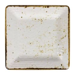 Steelite Craft Melamine Square Plates White 228mm (Pack Of 6) Steelite Craft Melamine Square Plates White 228mm (Pack Of 6)