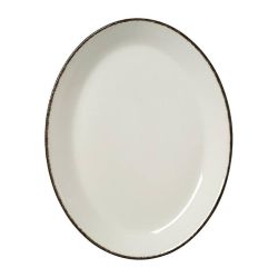 Steelite Charcoal Dapple Oval Coupe Plates 280mm (Pack Of 12) Steelite Charcoal Dapple Oval Coupe Plates 280mm (Pack Of 12)