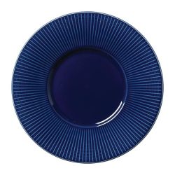 Steelite Willow Azure Gourmet Plates Medium Well Blue 285mm (Pack Of 6) Steelite Willow Azure Gourmet Plates Medium Well Blue 285mm (Pack Of 6)