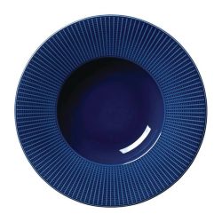 Steelite Willow Azure Gourmet Deep Rimmed Bowls Blue 285mm (Pack Of 6) Steelite Willow Azure Gourmet Deep Rimmed Bowls Blue 285mm (Pack Of 6)