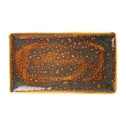 Steelite Vesuvius Rectangle Three Amber 330 X 190mm (Pack Of 12) Steelite Vesuvius Rectangle Three Amber 330 X 190mm (Pack Of 12)