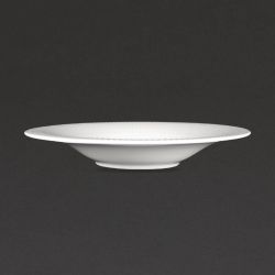 Steelite Willow Gourmet Rimmed Coupe Bowl 285mm (Pack Of 6) Steelite Willow Gourmet Rimmed Coupe Bowl 285mm (Pack Of 6)