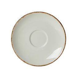 Steelite Brown Dapple Saucers 125mm (Pack Of 12) Steelite Brown Dapple Saucers 125mm (Pack Of 12)