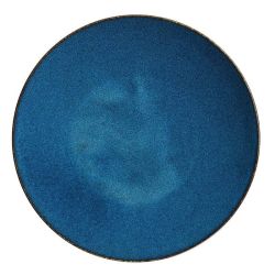 Rene Ozorio Wabi Sabi Coupe Plates Indigo 285mm (Pack Of 6)