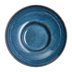 Rene Ozorio Wabi Sabi Rimmed Coupe Bowls Indigo 240mm (Pack Of 6)