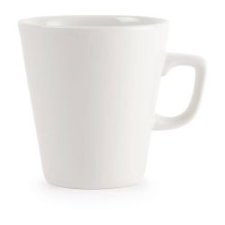 Churchill Plain Whiteware Cafe Latte Mugs 440ml (Pack Of 6)