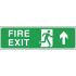 Fire Exit Sign Arrow Up