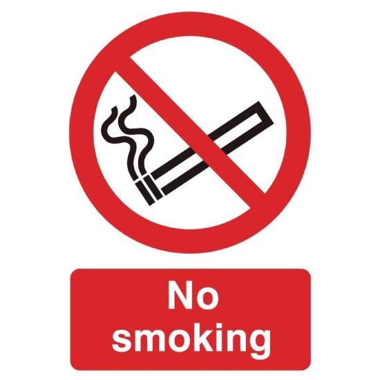 No Smoking Symbol Sign URO W391