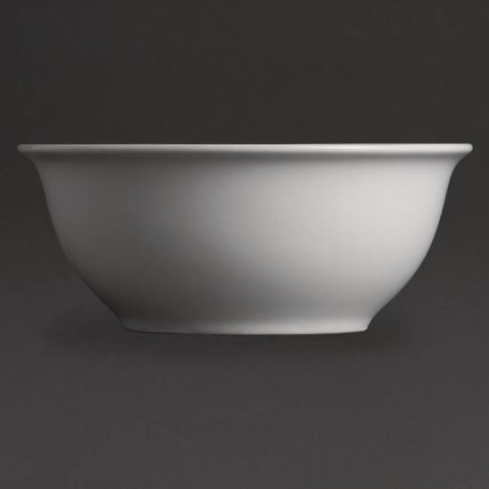 Olympia Whiteware Salad Bowls 175mm Box of 6 URO W408