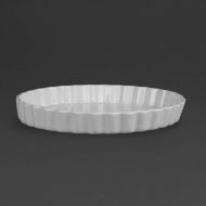 Olympia Whiteware Flan Dishes 297mm (Pack of 6)