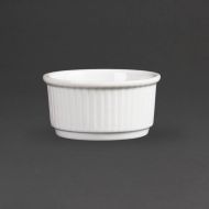 Olympia Whiteware Stacking Ramekins 85mm (Pack of 12)