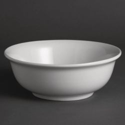 Olympia Whiteware Salad Bowls 200mm (Pack of 6) Olympia Whiteware Salad Bowls 200mm (Pack of 6)