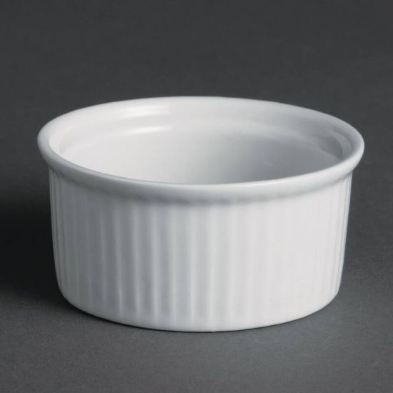 Olympia Whiteware Ramekins 70mm Box of 12 URO W435 Olympia Whiteware Ramekins 70mm Box of 12 URO W435
