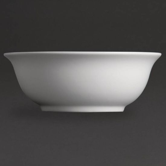 Olympia Whiteware Salad Bowls 235mm Box of 6 URO W436