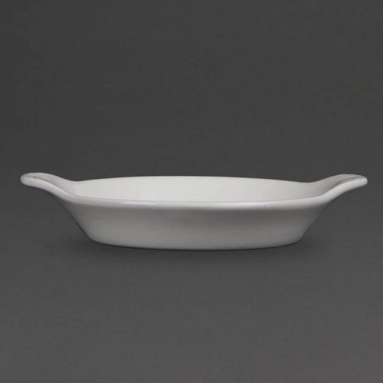 Olympia Whiteware Round Eared Dishes 167x 137mm Box of 6 URO W439