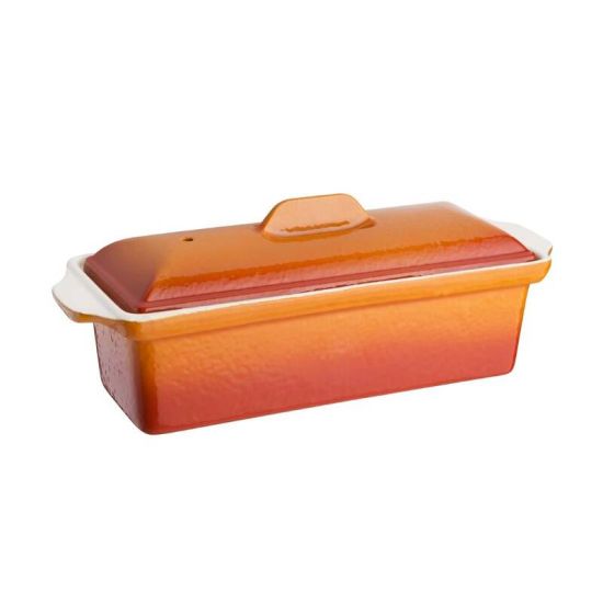 Vogue Orange Pate Terrine Mould 1.7Ltr URO W456 Vogue Orange Pate Terrine Mould 1.7Ltr URO W456