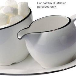 Churchill Alchemy Mono Rimmed Soup Bowls 230mm (Pack Of 12)