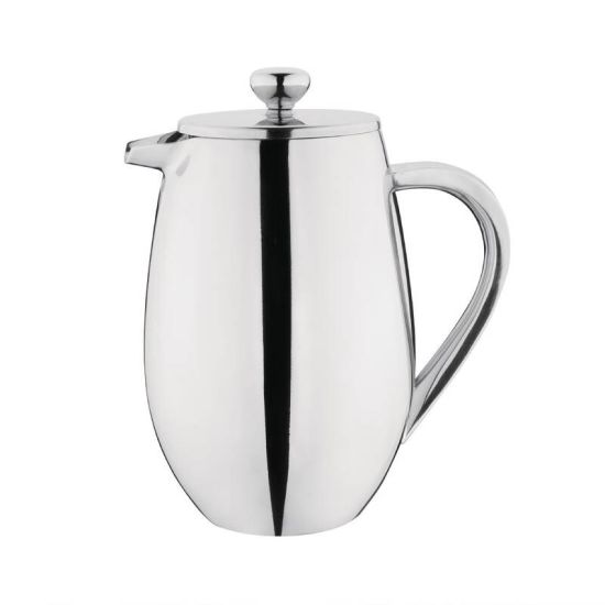 Olympia Insulated Mirror Finish Cafetiere 6 Cup URO W837 Olympia Insulated Mirror Finish Cafetiere 6 Cup URO W837