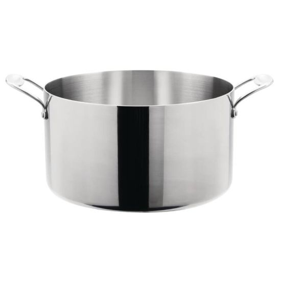 Vogue Tri Wall Stew Pan 9.5Ltr URO Y256 Vogue Tri Wall Stew Pan 9.5Ltr URO Y256