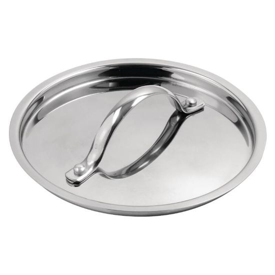 Vogue Tri Wall Saucepan Lid 160mm URO Y423