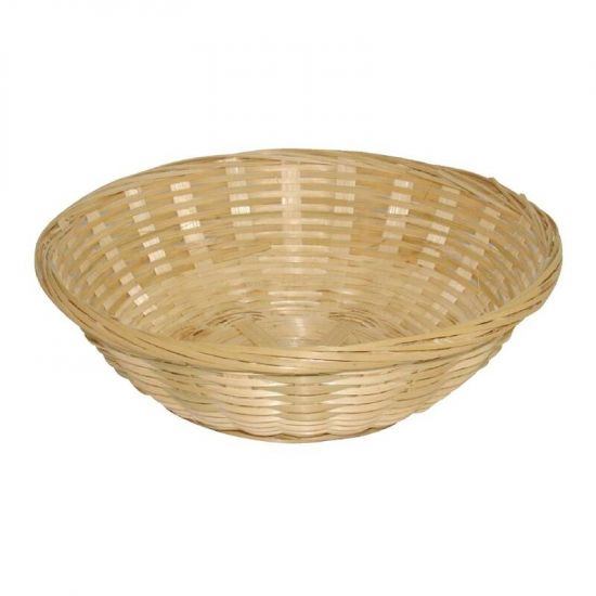 Wicker Round Bread Basket Box of 6 URO Y570