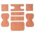 Fabric Assorted Plasters (Pack Of 100)